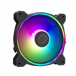 Fan/cooler para Gabinete Cooler Master Masterfan Mf120 Halo 2 Rgb 120mm Preto -mfl-b2dn-21np2-r2