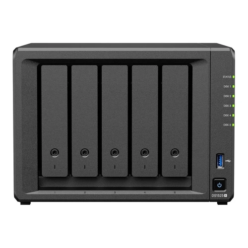 Servidor NAS Synology DiskStation DS1525+ 5 baias (Sem Disco)