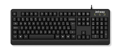 Teclado Jetway Jmk-201 Usb Abnt2 - 000415