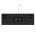 Teclado Mecânico 60% Vinik Anihi Black - Switch Red - Led Rainbow - Anihibkrd