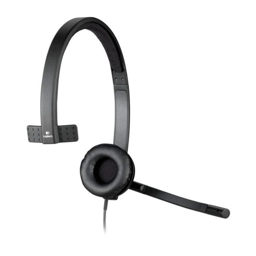 Headset Logitech H570e Mono Usb Para Videoconferência Preto - 981-000570