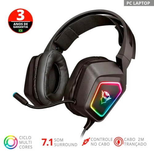 Headset Trust Gamer Blizz Get Rgb 23191