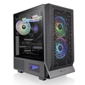 Gabinete Gamer Thermaltake Ceres 300 TG, ARGB, Lateral de Vidro, Full-Tower, 3x Fans, Preto - CA-1Y2-00M1WN-00
