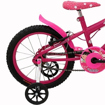 Bicicleta Infantil Free Action Aro 16 Kiss - Rosa