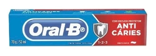 Creme Dental Anticáries Oral B 52ml