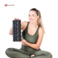 Rolo de Massagem Miofascial Liberação Fortalecimento Muscular Pilates Fitness