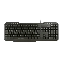 Teclado Multimídia Multilaser Usb Preto - Tc206