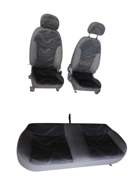 Jogo de bancos incompleto Tecido Strada Working 2017  (ID:1314)