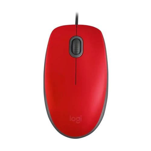 Mouse Logitech M110 Usb Vermelho
