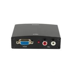 Conversor De Audio/video Evus C-090 Vga + Audio (rca) Para Hdmi