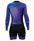 Macaquinho de Ciclismo Feminino Chuva de Prata