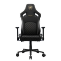 Cadeira Gamer Cougar Defensor Gold F, Preto e Gold - 3MDFFGLB.0001