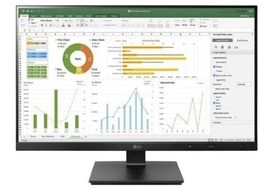 Monitor Lg 23,8 75hz 5ms Hdmi Displayport - 24bn650u-b