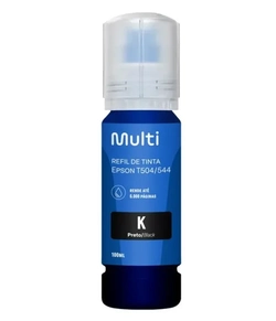 Refil de Tinta para Impressora Epson, T504/544, 100ml, Preto, Multi - RF027 - Compatível Epson