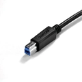 Cabo Usb-a 3.0 x Usb-b 3.0 Pcyes 3 Metros - Puabm3-3