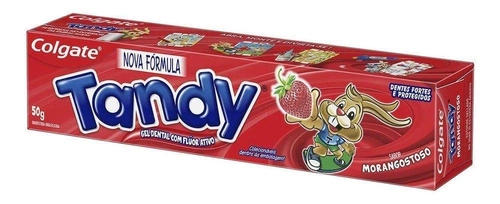 Creme Dental De Morango Tandy 50g