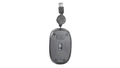 Mouse Com Fio Retrátil Mr100 Usb 1200 Dpi Preto - Mo231