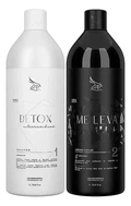 Kit Zap Me Leva Antifrizz Máscara + Shampoo 1 Litro