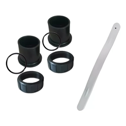 Kit C/2 União + Oring Bomba Fluvia Veico Pro Original