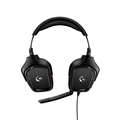 Headset Gamer Logitech G332 Preto e Vermelho - 981-000755