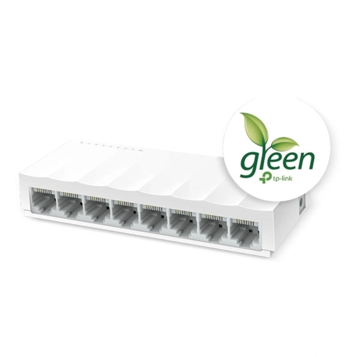 Switch Tp-link de Mesa C/ 8 Portas Fast 10/100mbps - Ls1008