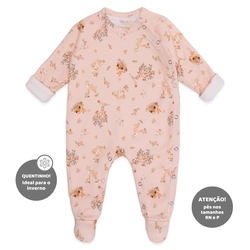 Macacão Manga Longa Forrado Suedine e Soft Feminino – Bosque