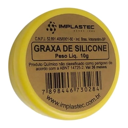 Graxa Silicone Pote 10Gr Implastec
