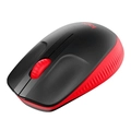 Mouse Sem fio Logitech M190 Preto/Vermelho