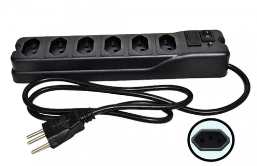 PROTETOR ELETRONICO DE 06 TOMADAS 10A KAIROS