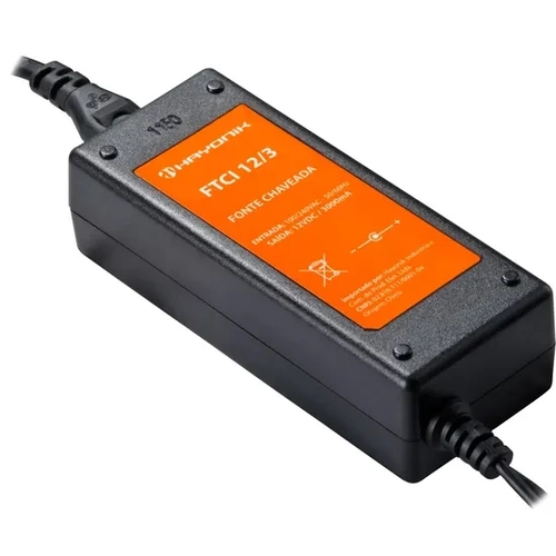 FONTE 12VDC 3A CHAVEADA IMP - HAYONIK