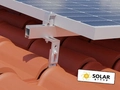 Estrutura Solar Fotovoltaico Estrutura Asmtc240x000md04 4 Paineis Fixador Gancho Telha Colonial Smart