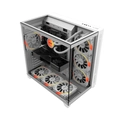 Gabinete Gamer Pcyes Forcefield Max White Ghost - Gffmaxwg