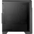 Gabinete Gamer Aerocool Ore Saturn Preto Rgb Lateral Acrílico