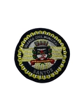 Logo bordada colorido- GCM Santos