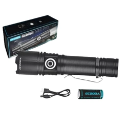 Lanterna Tatica Led-p70 Recarregavel