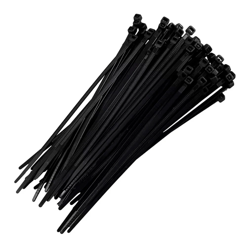 Abraçadeira de Nylon Brasfort, Para Lacre, Preto, 200 x 2,5 mm, 100 Unidades - 8857