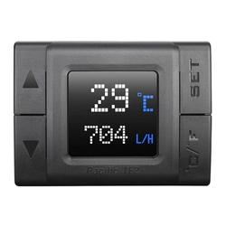 Indicador de Temperatura e Fluxo Thermaltake Pacific, TF2, Preto - CL-W275-CU00SW0A#