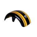 Paralama Dianteiro Para Scooter Eletrica Hawk X7/x8 Black/ Faixa Yellow