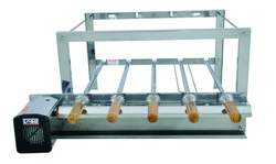 Kit Giratorio Inox Lobo 5 Espetos Gsa 5/63 Plus 40