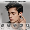 Fone De Ouvido In Ear Kc08 Bluetooth Prova Dágua Microfone Branco