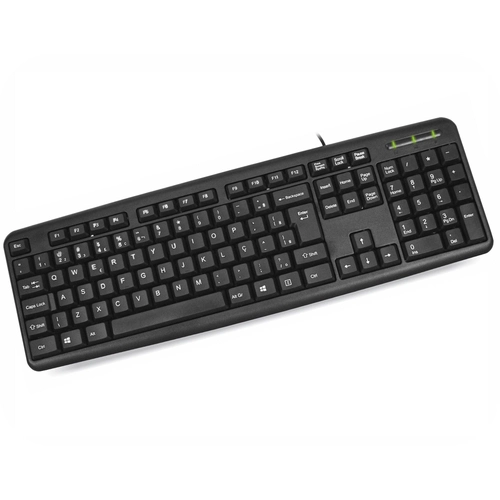 Teclado USB Preto K-MEX - KBP8028U0010B0X