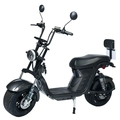 Scooter Elétrica X12 1000w - SEM CNH Preto Banco Marron