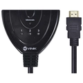 Switch Hdmi 3 Entradas e 1 Saída 1.3v Com Suporte 3d e 1080p