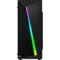 Gabinete Gamer Aerocool Shard Preto Rgb Lateral Acrílico