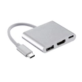 Adaptador Type-c P/ Usb 3.0 / Hdmi E Type-c (3 Em 1) Ref. 00590 Fy