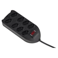 Protetor Eletronico C/8 Tomadas Epe 1008+ Preto 4824004