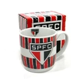 Caneca Oficial São Paulo FC Porcelana 300ml - ALLMIX