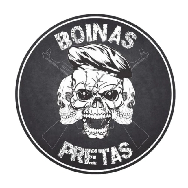 Adesivo Boinas Pretas