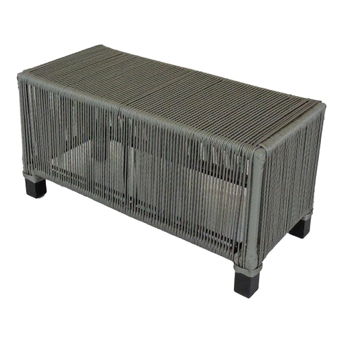 Mesa de Centro em Corda Sintética e Alumínio Epóxi Cuiabá