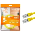 Cabo Rede Patch Cord Cat6 2m Amarelo